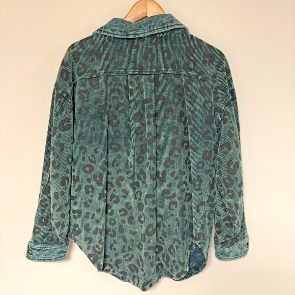 BiBi Vintage Washed Corduroy Oversize Jacket - Picture 3 of 9